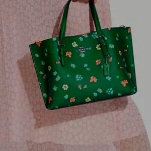 Mollie Tote Bag 25 With Mystical Floral Print